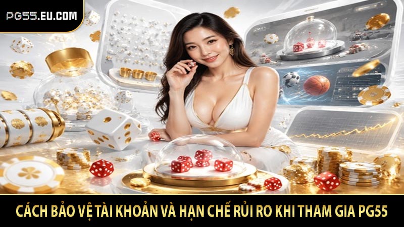 Cách bảo vệ tài khoản và hạn chế rủi ro khi tham gia PG55