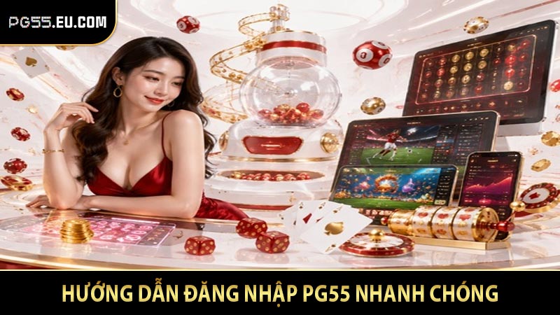 Hướng dẫn đăng nhập PG55 nhanh chóng