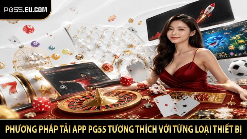Phương pháp tải app PG55 tương thích với từng loại thiết bị